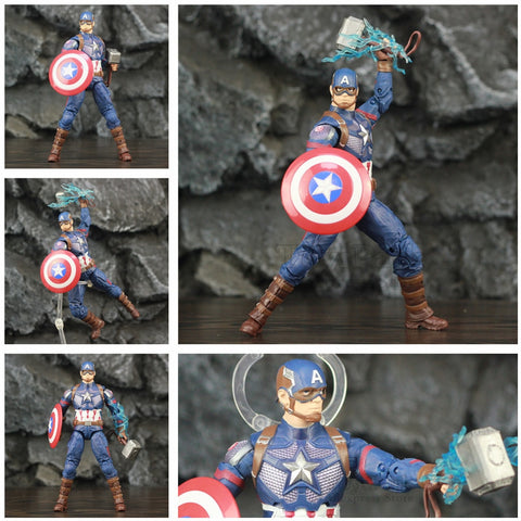 Marvel Avengers 4 Endgame Captain America Thanos Movie 6"