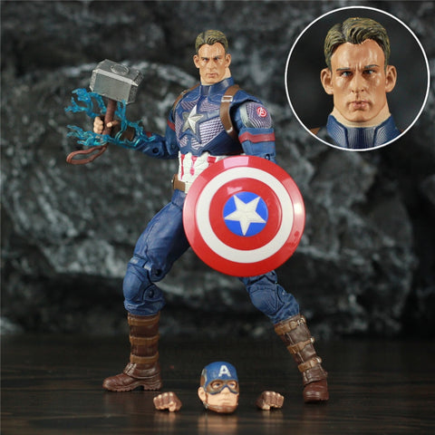 Avengers 4 Endgame Captain America 17cm Movie Action Figure