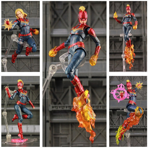 Marvel Avengers 4 Endgame Captain Marvel 6" Action Figure Carol Danvers