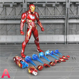 Marvel Endgame Thanos Iron Man MK50 MK85 Mark 85 6" Action Figure