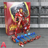 Marvel Endgame Thanos Iron Man MK50 MK85 Mark 85 6" Action Figure