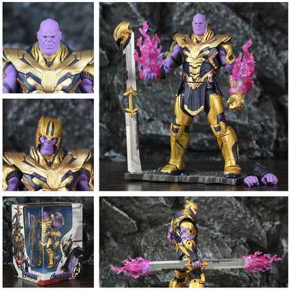 Marvel Avengers 4 Endgame 8" Thanos 2019 Movie 20cm Action Figure