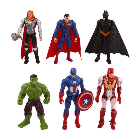 Marvel Avengers Infinity War Spiderman Iron Man Superhero American Captain Thor Action Figure
