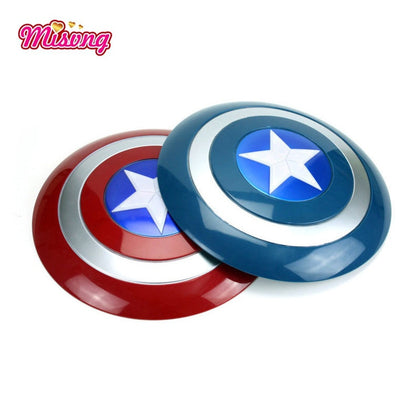 Captain America Voice Flash Shield For Captain America Costume Keep A Hero Safe As Kids Toys Gift with LED Light