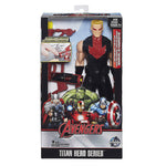 12'' Marvel Avengers Titan Hero Series Iron Man Hawkeye Spiderman With Weapon Collection Action Figurines