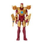 12'' Marvel Avengers Titan Hero Series Iron Man Hawkeye Spiderman With Weapon Collection Action Figurines